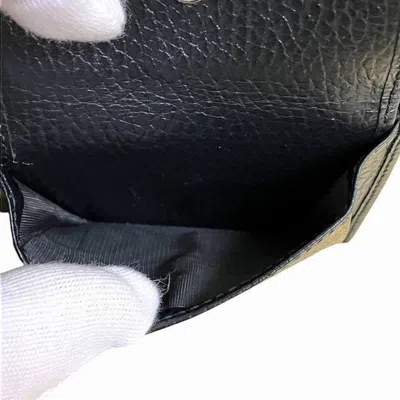 Gucci Black Nylon Coin Purse/coin Case In Black