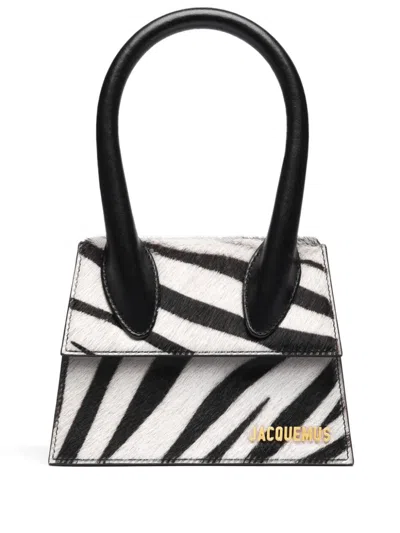 Jacquemus Le Chiquito Moyen Top-handle Bag In Black