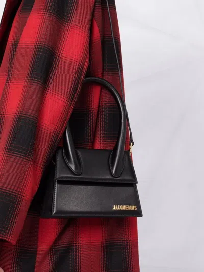 Jacquemus Small Handle And Removable Shoulder Strap In Black