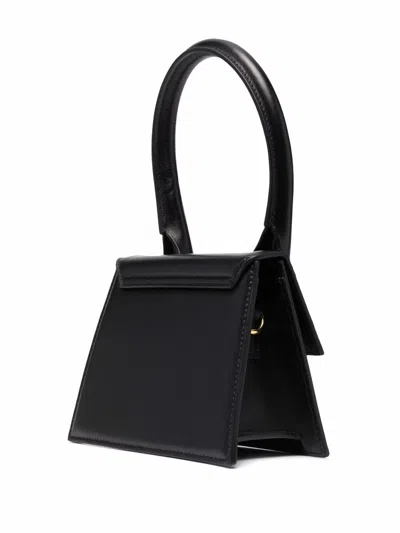 Jacquemus Small Handle And Removable Shoulder Strap In Black