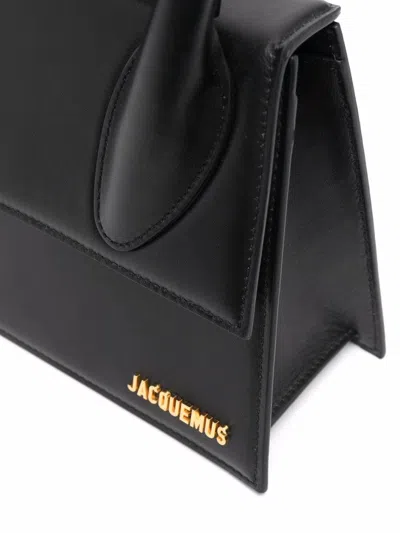 Jacquemus Small Handle And Removable Shoulder Strap In Black