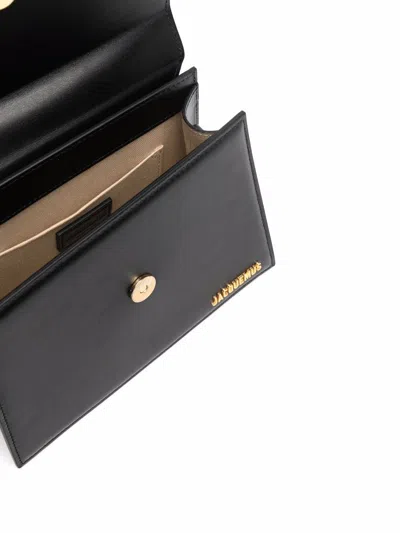 Jacquemus Small Handle And Removable Shoulder Strap In Black
