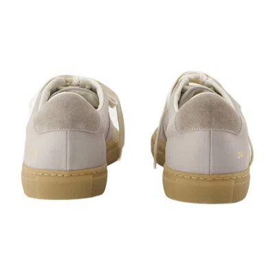 Common Projects Gray Bball Duo Slim Sneakers In Grey