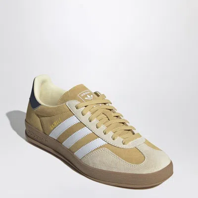 Adidas Originals Gazelle Indoor Oatmeal Colour Snaeker In Multi