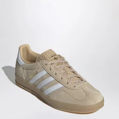 Adidas Originals Sneaker Gazelle Indoor Magic Beige/cloud White/gum In Brown