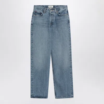 Agolde V-waist Baggy Jeans Fairway Coloured