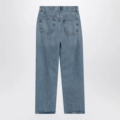 Agolde V-waist Baggy Jeans Fairway Coloured