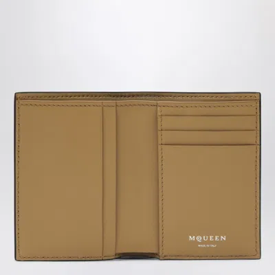 Alexander Mcqueen Alexander Mc Queen Black/tan Bi Fold Wallet