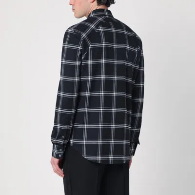 Shop Alexander Mcqueen Alexander Mc Queen Cotton Flannel Checkered Shirt