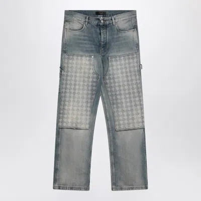 Amiri Washed Jeans With Decorative Panel