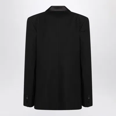 Shop Anine Bing Ross Black Double Breasted Jacket