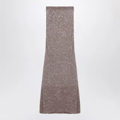 Balenciaga Sequin Embellished Maxi Skirt