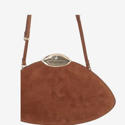 Benedetta Bruzziches Belle De Jour Logo Debossed Clutch Bag