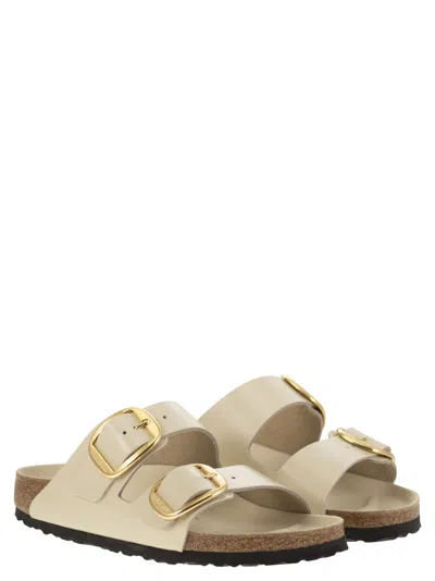 Birkenstock Arizona Big Buckle Ecru Sandal