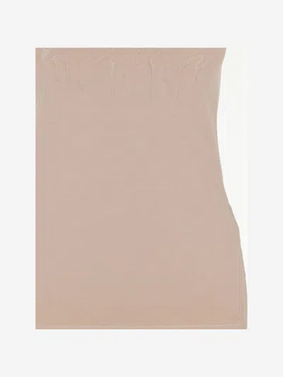 Blumarine Jersey Top With Cast-effect Logo