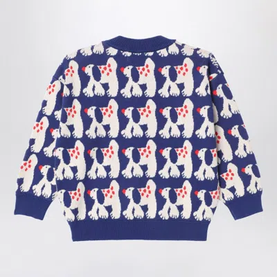 Bobo Choses Fairy Dog Jumper Navy Blue