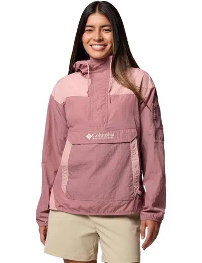 Columbia Women's Challenger Ii Windbreaker In Pink