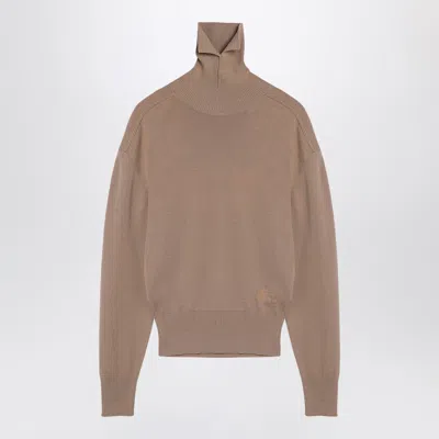 Burberry Beige Turtleneck Sweater