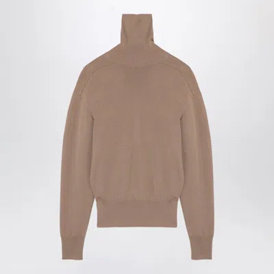 Burberry Beige Turtleneck Sweater