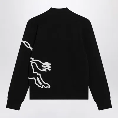 Burberry Ekd-embroidered Cotton Sweatshirt