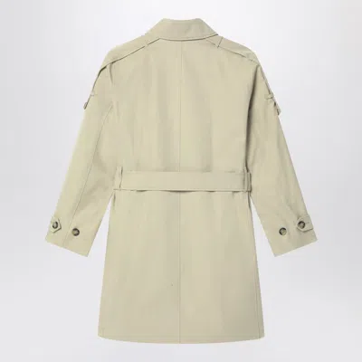 Burberry Double-breasted Trench Coat With Belt