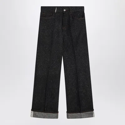 Burberry Indigo Jeans With Turn-ups