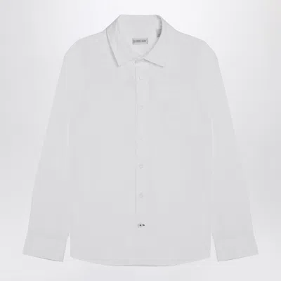 Burberry White Cotton Shirt