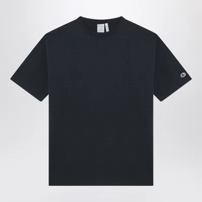 Champion Logo Patch Crewneck T-shirt