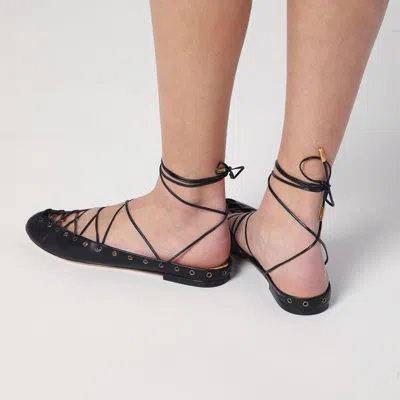 Chloé Ghillies Leather Ballet Flats