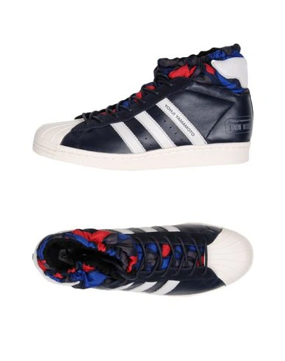 Y-3 Sneakers In Dark Blue