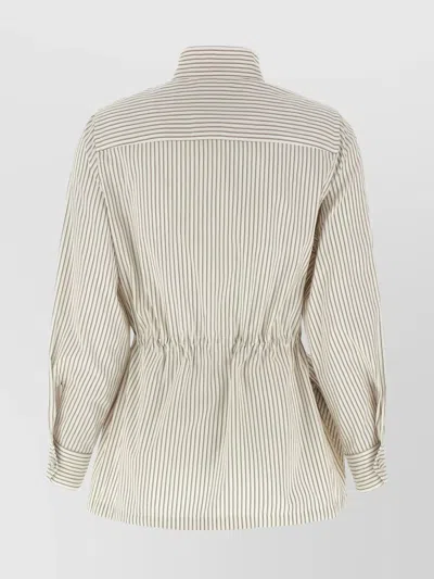 Fendi C.p.company Wool Knitwear Cardigan In White