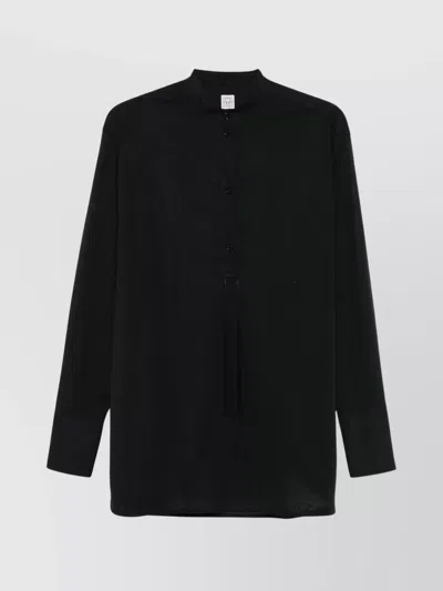 Totême Toteme Women Stand-up Collar Blouse