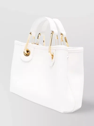 Emporio Armani Women's White Logo-print Bag With Handles
