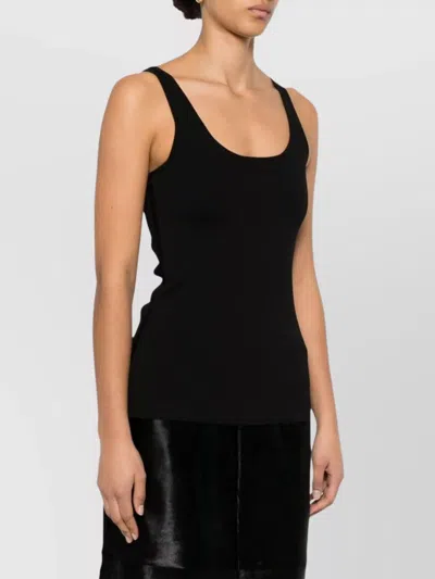 Totême Toteme Women Knitted Tank Top In Black