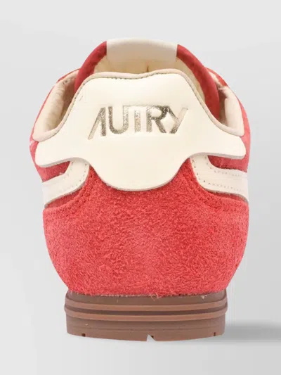 Autry Windspin Low Woman Suede Leather Sneakers