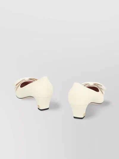 Valentino Garavani Bowow Pumps In Yellow