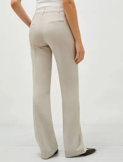 Marella Recycled Envers Satin Trousers In White