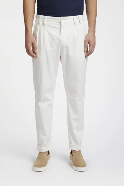 At.p.co Pants In White