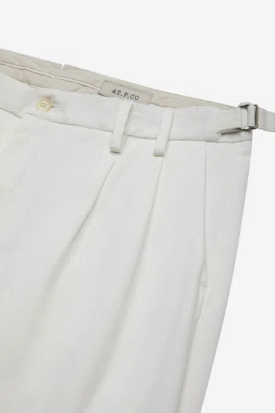 At.p.co Pants In White