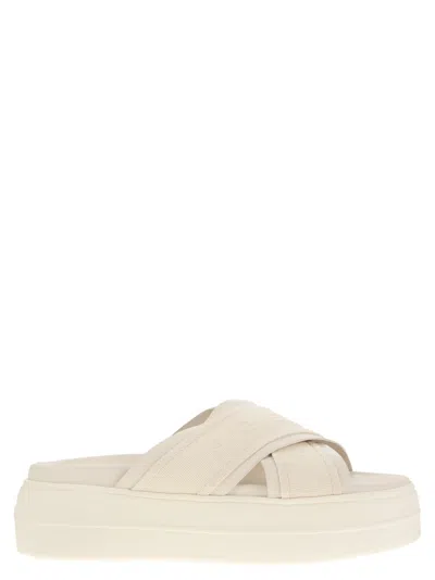 Hogan Cross Strap Platform Sandals