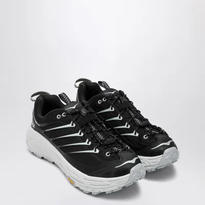 Hoka Black/cosmic Grey Mafate Three2 Sneakers In Black