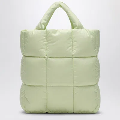 Il Gufo Lime Yellow Bag In Microfibre Nylon