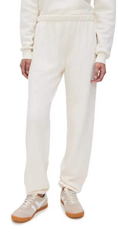 Éterne Classic Sweatpant In Cream In White