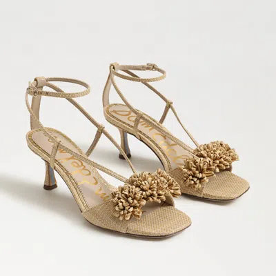 Sam Edelman Phoebe Heels Bleached Beechwood In Beige