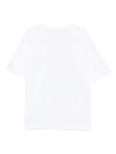 Five Cm Graphic-print T-shirt In White