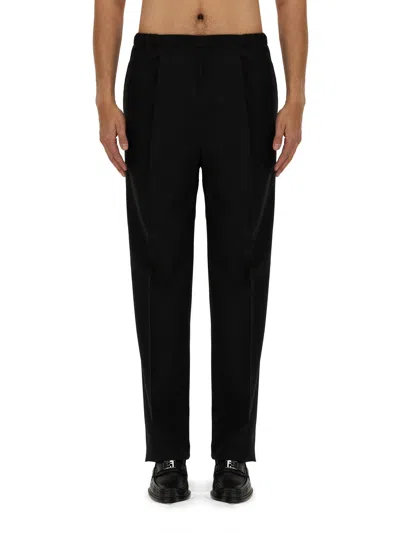 Fendi Wool Pants In Black