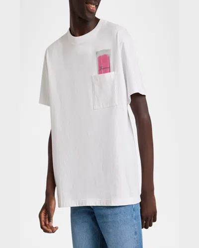 Jacquemus Esquimau Print T-shirt In White
