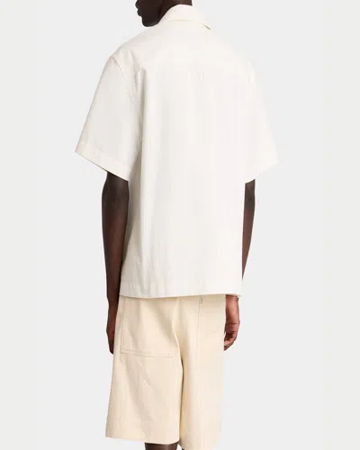 Jacquemus Men La Chemise Jean In Multi