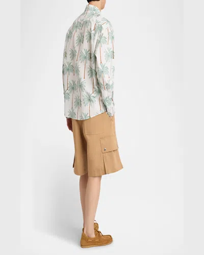 Jacquemus La Chemise Simon Shirt And Blouse White In Multi