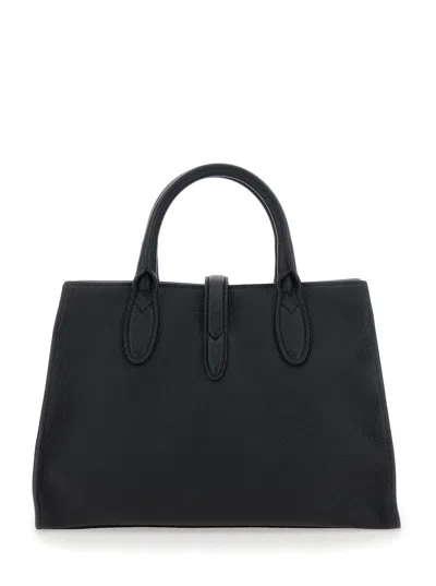 Gucci Jackie Leather Medium Tote Bag In Black